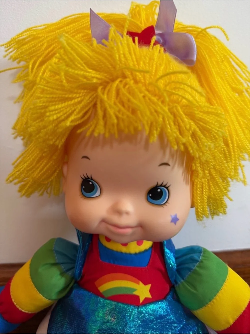 Rainbow Brite Doll Hallmark Vinyl Face Soft Body 18” Reissue 2016